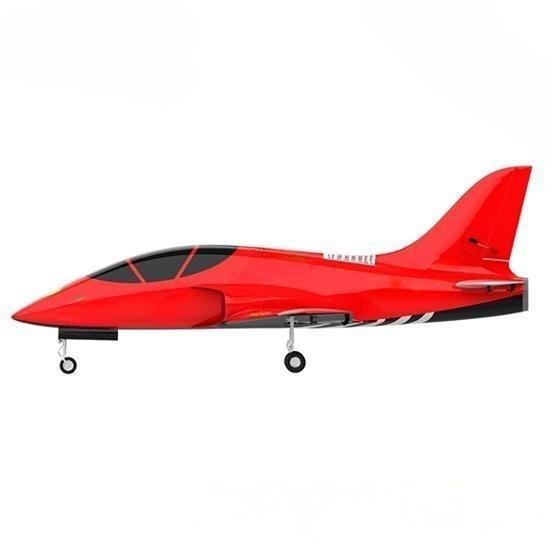 1800mm Jet-powered remote control fixed-wing aircraft KIT PNP TURBINE JETS Red Colors