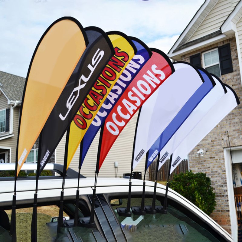 Travel Swooper Feather Flutter Advertising Flag Travel Agency