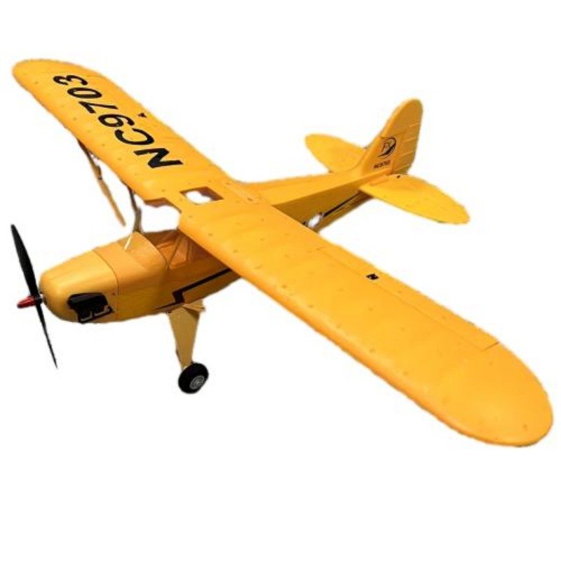 Wholesale Aircraft J3 Glider Model Brushless Motor Large Drone Aircraft FighterRC AirplanesToys