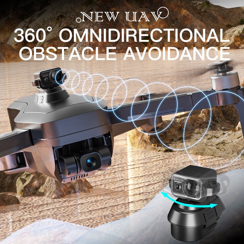 193S Screen-Controlled 4K HD Aerial Photography Three-Axis Pan-Tilt Obstacle Avoidance Remote Control Aircraft UAV Drone
