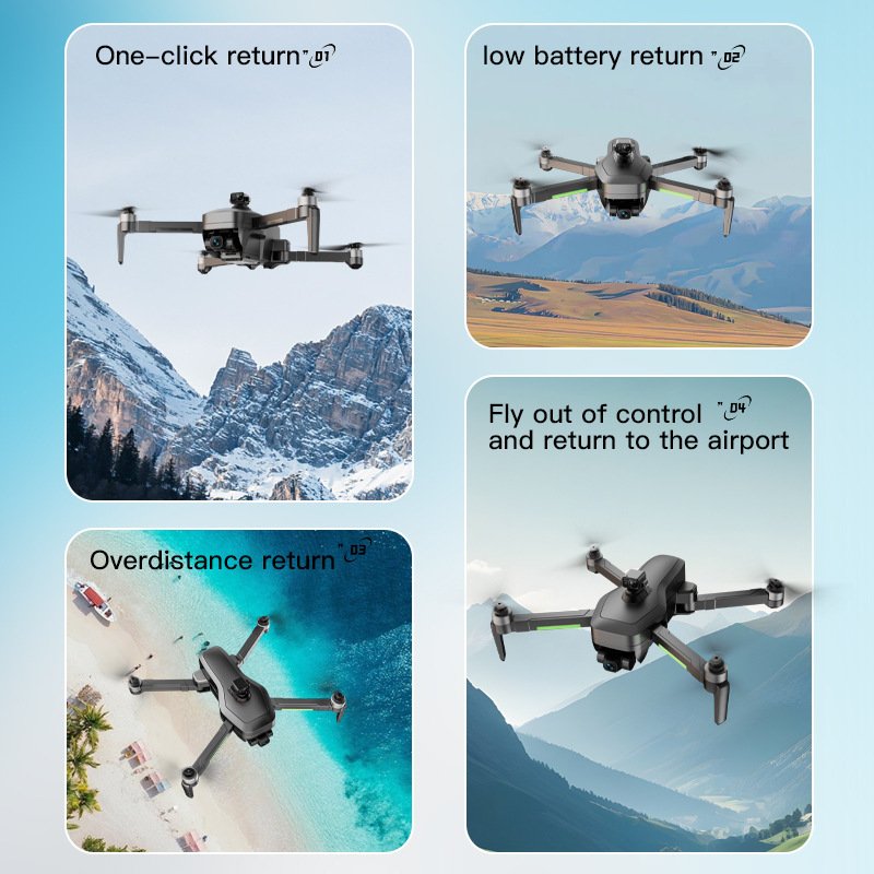 193S Screen-Controlled 4K HD Aerial Photography Three-Axis Pan-Tilt Obstacle Avoidance Remote Control Aircraft UAV Drone