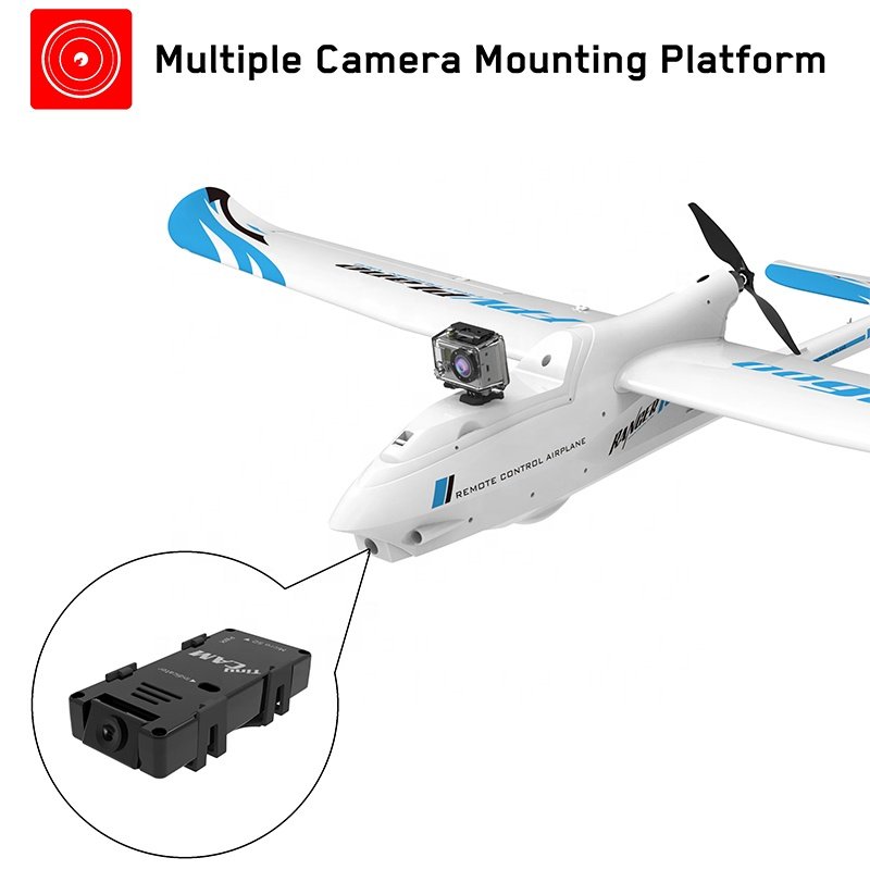 Volantex 757-7 1600mm Wingspan PNP EPO Brushless Motor Vlog Camera Plastic Fuselage Radio Control FPV RC Jet Plane Flying Toy
