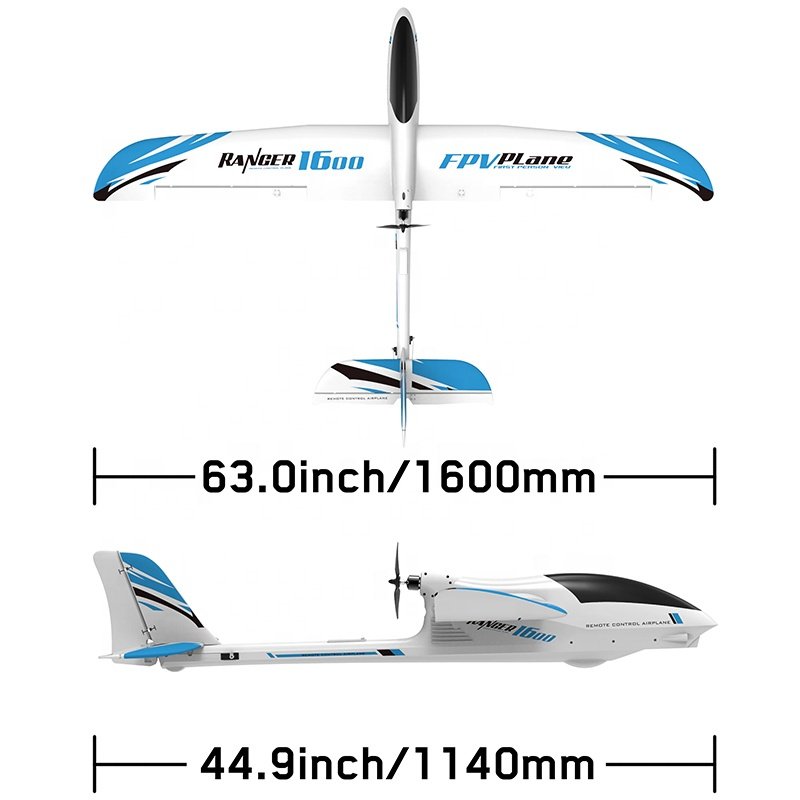 Volantex 757-7 1600mm Wingspan PNP EPO Brushless Motor Vlog Camera Plastic Fuselage Radio Control FPV RC Jet Plane Flying Toy
