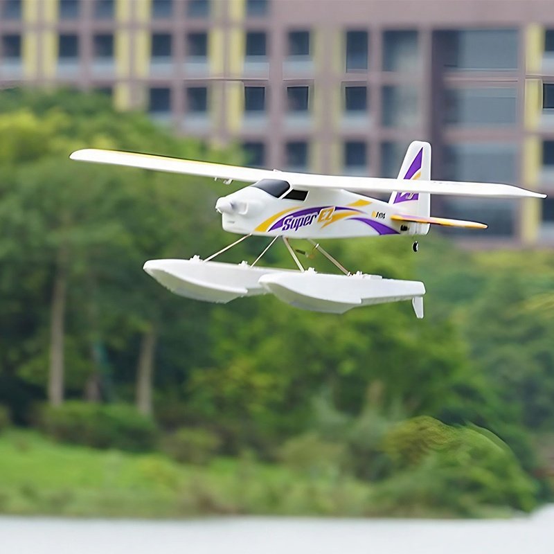 Amphibian FMS Super EZ V4 1220mm RC Sport Plane PNP with Reflex V2 Brushless Setup & Quick-Release Wing