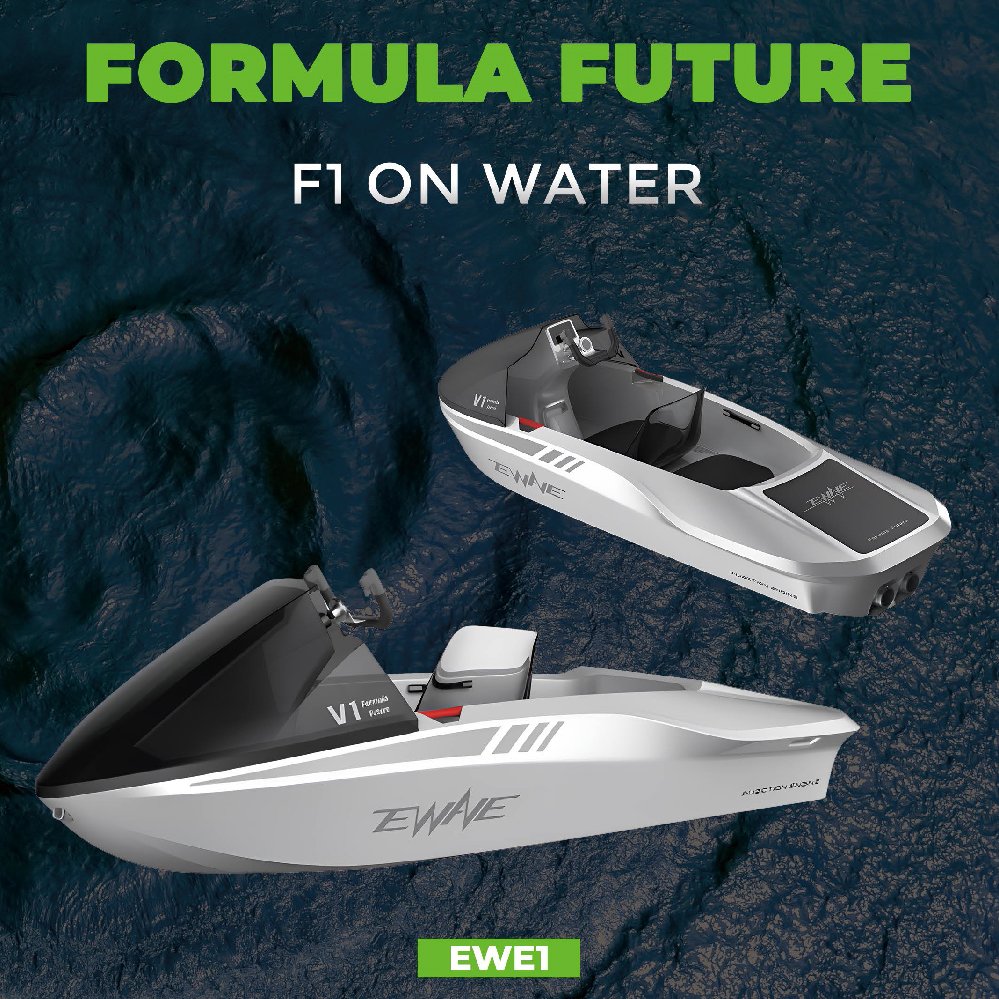 High Speed EWAVE Outdoor Water Sports JETSKI SKI Car 2 Two Passenger Seat Racing Mini Jet Yacht Electric Toy Rc Boat Ship