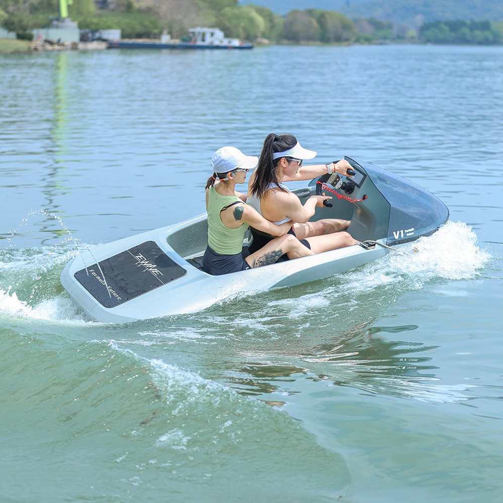 High Speed EWAVE Outdoor Water Sports JETSKI SKI Car 2 Two Passenger Seat Racing Mini Jet Yacht Electric Toy Rc Boat Ship