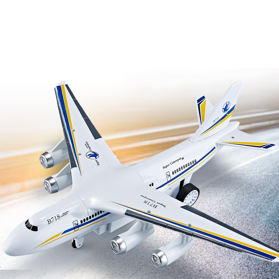 RC Airplanes Military Transporter Aircraft 4 Channel Remote Control Airplane Toys for Kids Jet Airliner rc Plane Toy Model