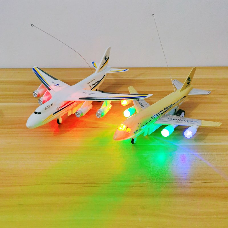RC Airplanes Military Transporter Aircraft 4 Channel Remote Control Airplane Toys for Kids Jet Airliner rc Plane Toy Model