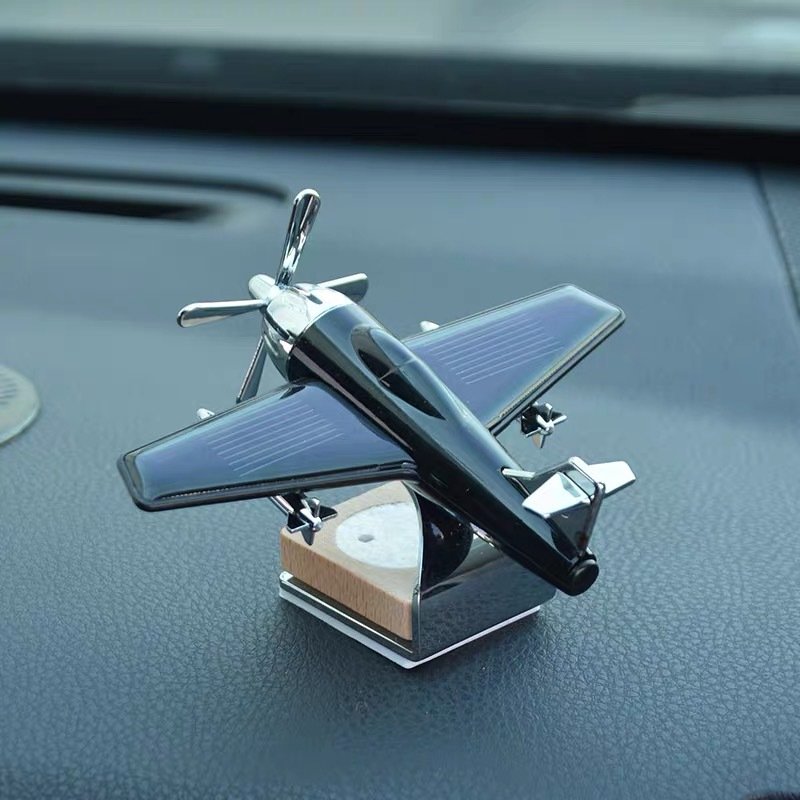 Luxury Car Decoration Solar Aircraft Car Perfume Fragrance Aromatherapy Solar Helicopter Air Freshener