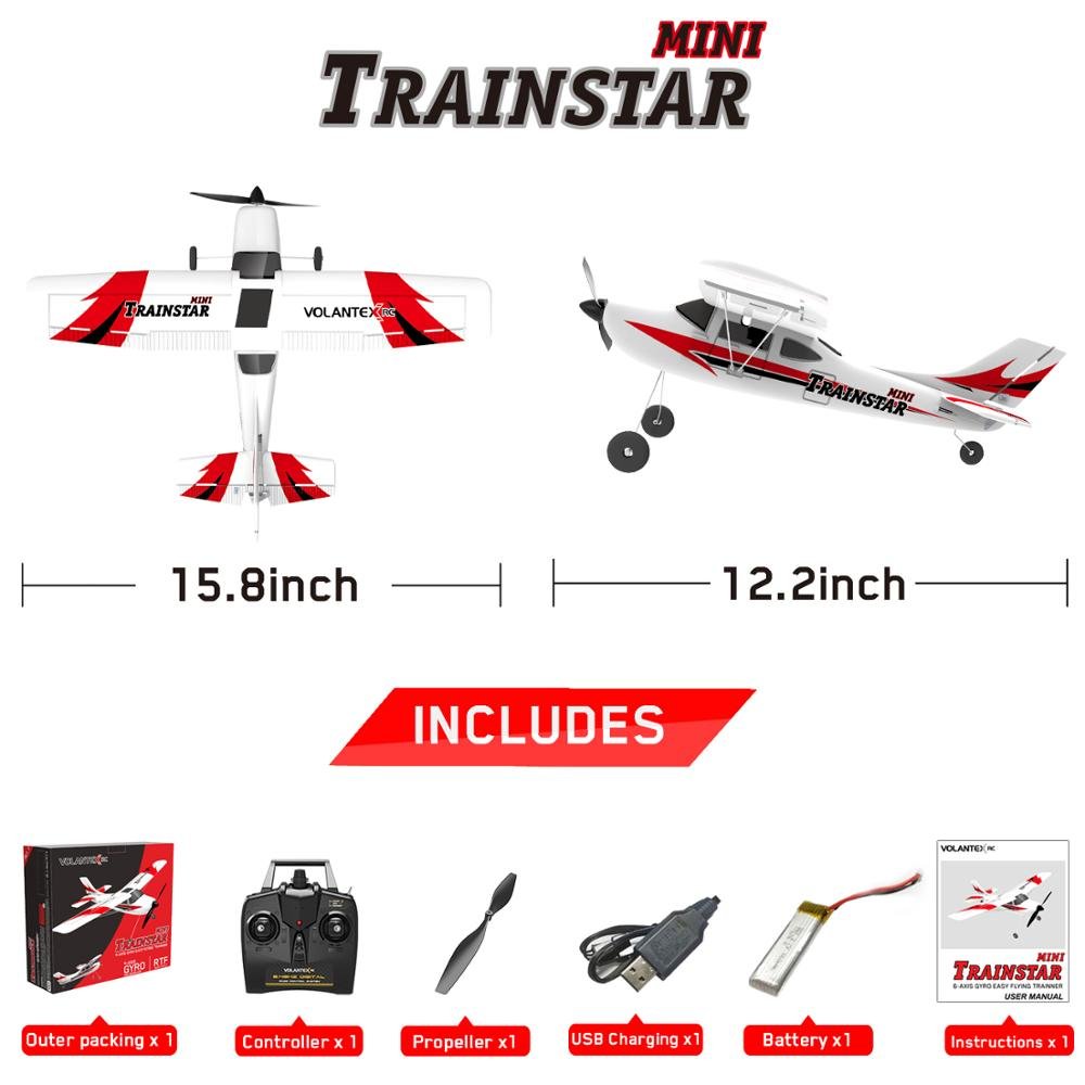 RTF 2.4GHz 4 Channel Remote Control Plane Aircraft 761-4 RC Plane Jet Toy for adults