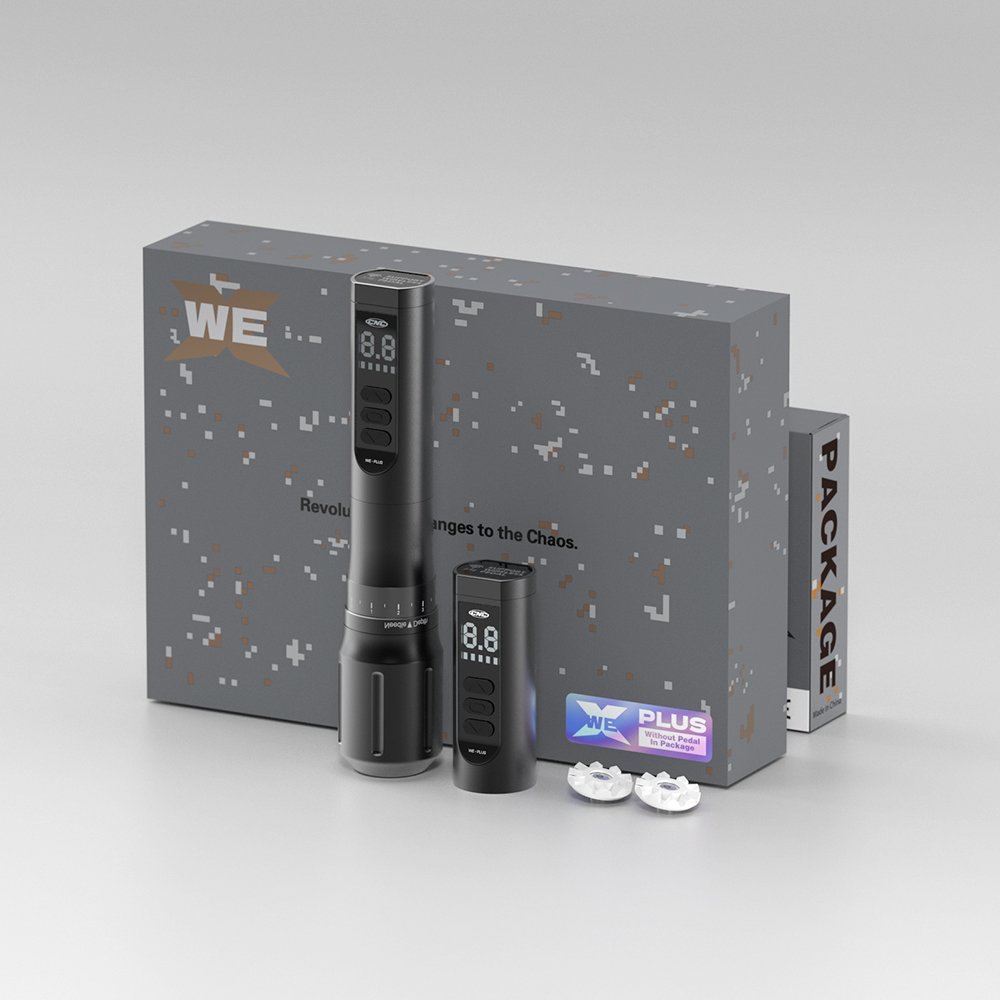 CNC Professional Tatoo Machine Set Wireless Tattoo Machine Professional Tattoo Pen Wireless Rotary Tattoo Machine