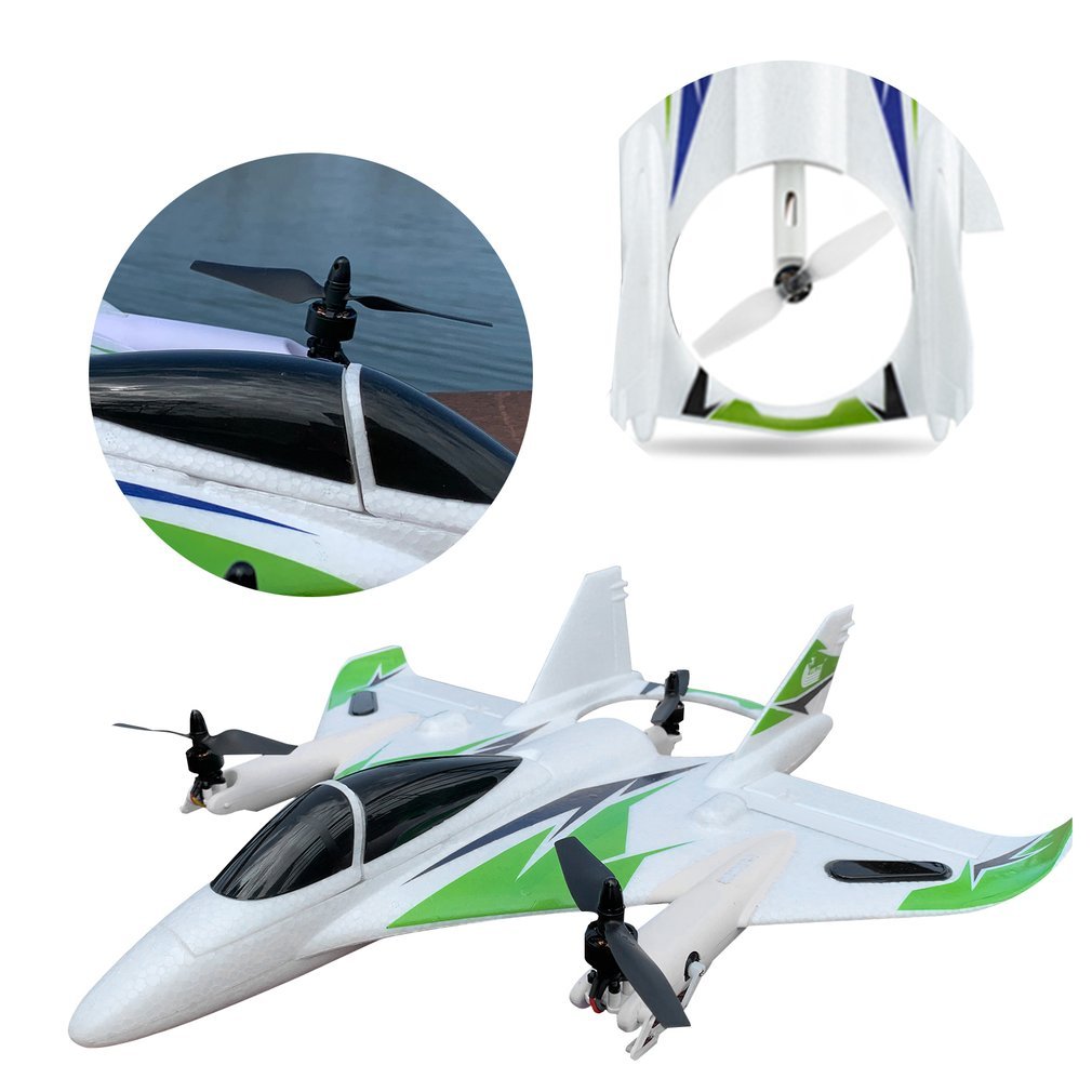 Original W500 FPV Airplane 3D 6CH RC Drone/ 6G Eob Brushless 6-Axis Gyro Aerobatic Gliders Fixed Wing Remote Control Plane Toys