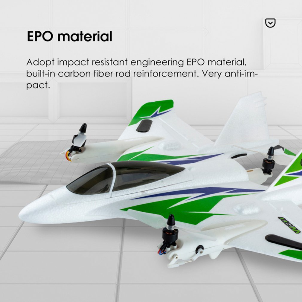 Original W500 FPV Airplane 3D 6CH RC Drone/ 6G Eob Brushless 6-Axis Gyro Aerobatic Gliders Fixed Wing Remote Control Plane Toys
