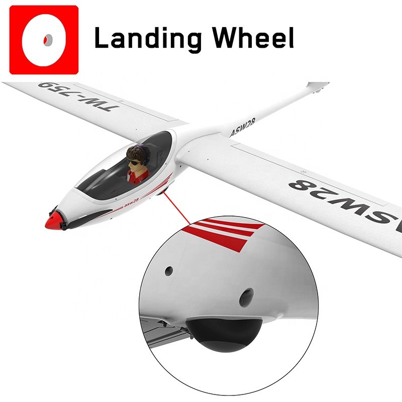 Volantex ASW28 759-1 Brushless Motor Plastic Fuselage 30A ESC FPV 2600mm Wingspan PNP EPO Electric Remote Control RC Plane Toy