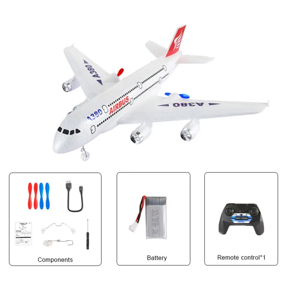 Boeing 747 Airbus A380 RC Plane 2.4G 2CH Remote Control Airplane Aircraft remote control car toys