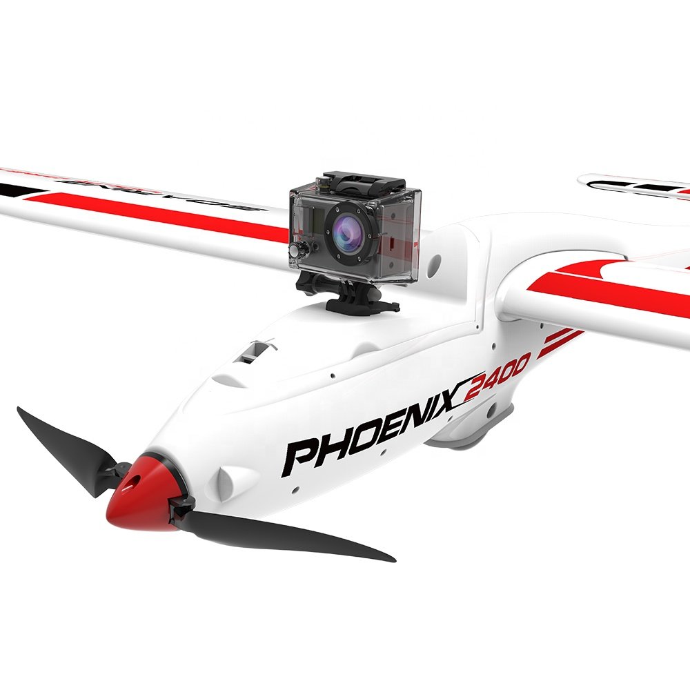 PNP Personalized Style Durable White Electric RC Sailplane Phoenix 2400 Remote Control Plane RTF