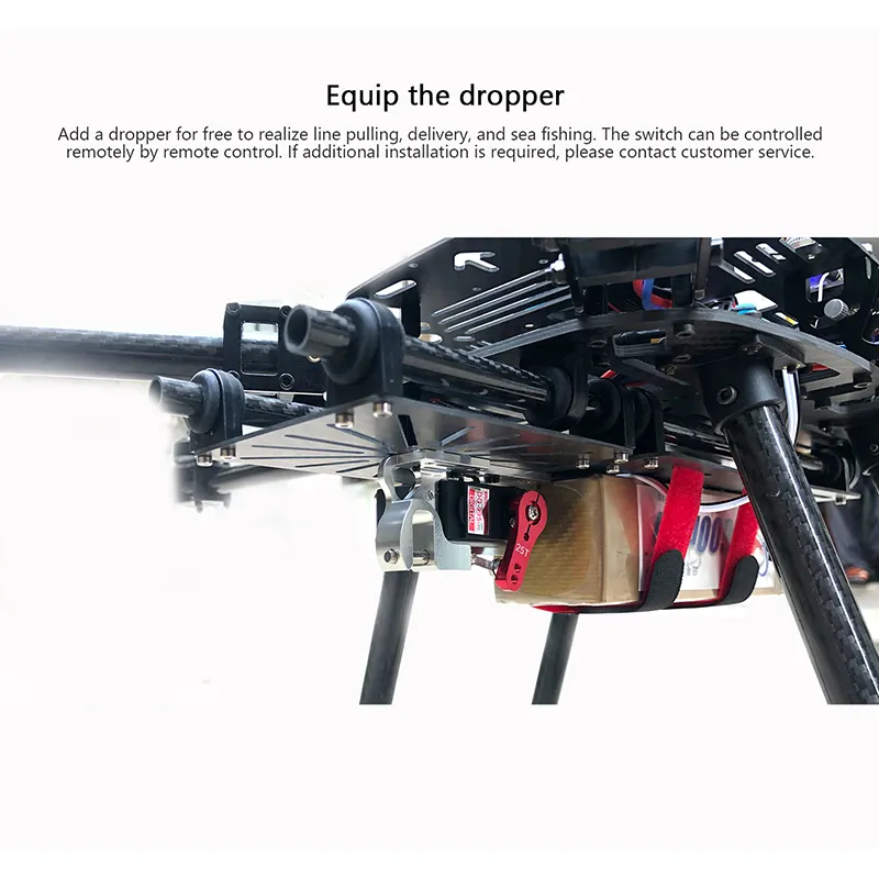 ZD850 Six-axis Aerial Photography Pull Line Load Delivery Full Kit Aircraft Kit Open Source PIXHAWK DJI V2 Flight Control Drone