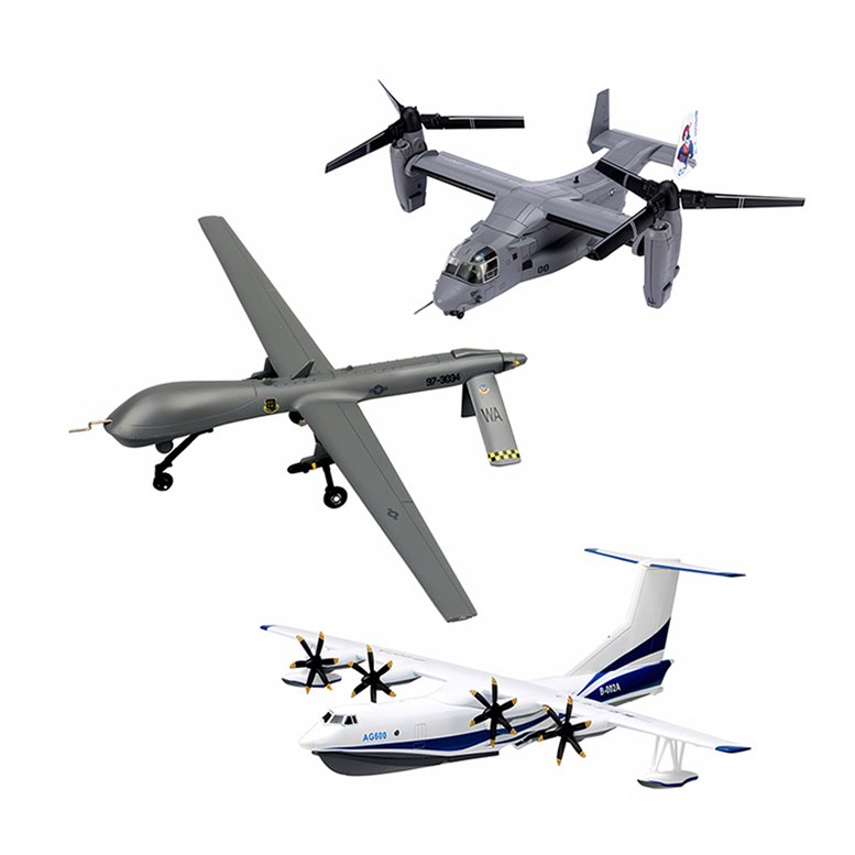 Custom 3d Private International Airlines Metal Scale Fighter Decoration Flying Outdoor Diecast Alloy Aircraft Model Plane