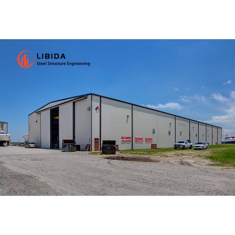 Cheap Industrial Building Metal Frame Factory Hangar Steel Structure Workshop Building Helicopter Structure Design