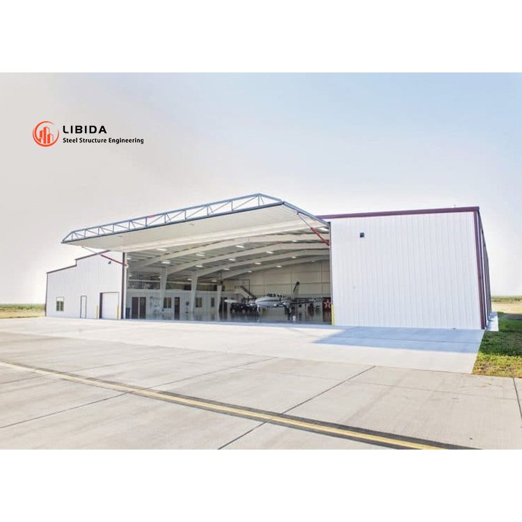 Cheap Industrial Building Metal Frame Factory Hangar Steel Structure Workshop Building Helicopter Structure Design