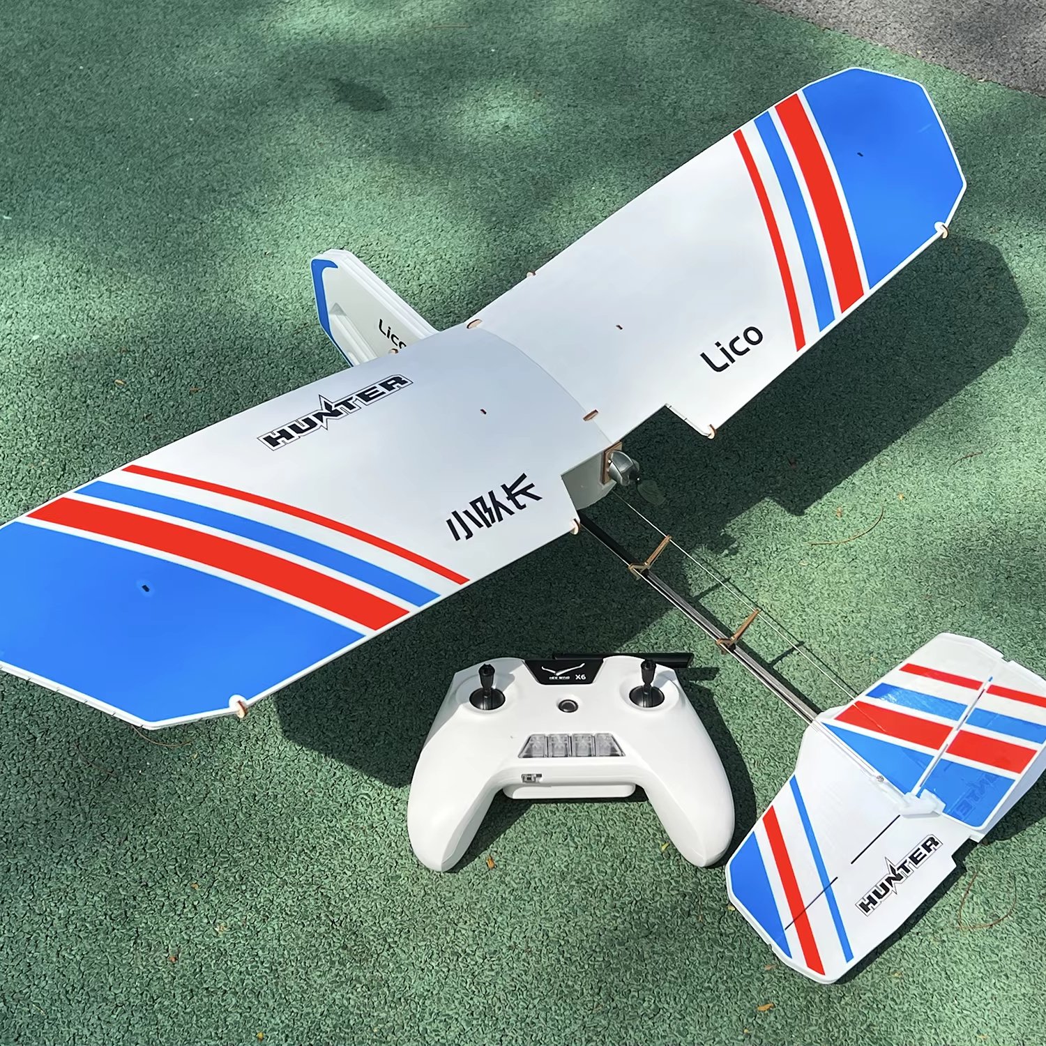 Haywin Huntlico Squad Trainer Aircraft is fully set to hand fly model airplane teaching materials and assemble kits