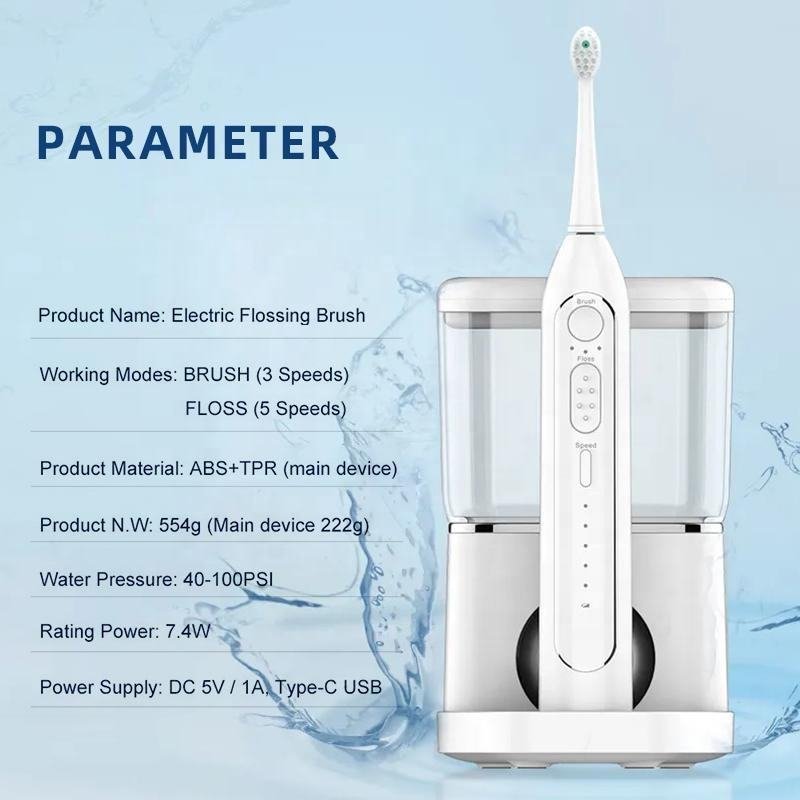 Competitive Price Private Label Private Jet Dental Flosser Oral Flosser Toothbrush