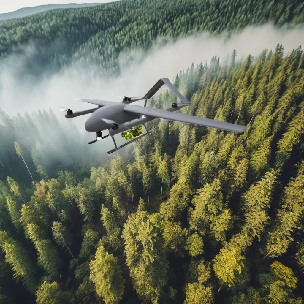 2024 Powerful SF120 Commercial Fixed Wing Hybrid Drone For Commercial Large Area Mapping
