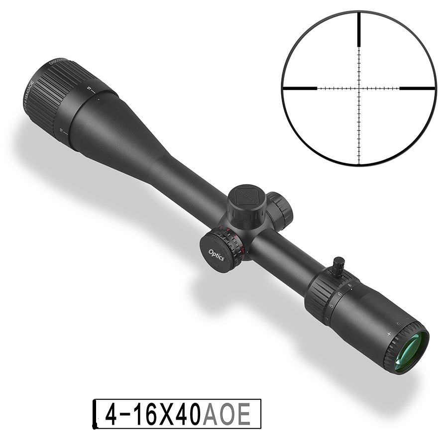 scope Private logo customized 4-16X40AOE optic sight one tube scopes green & red illumination Sight Scope