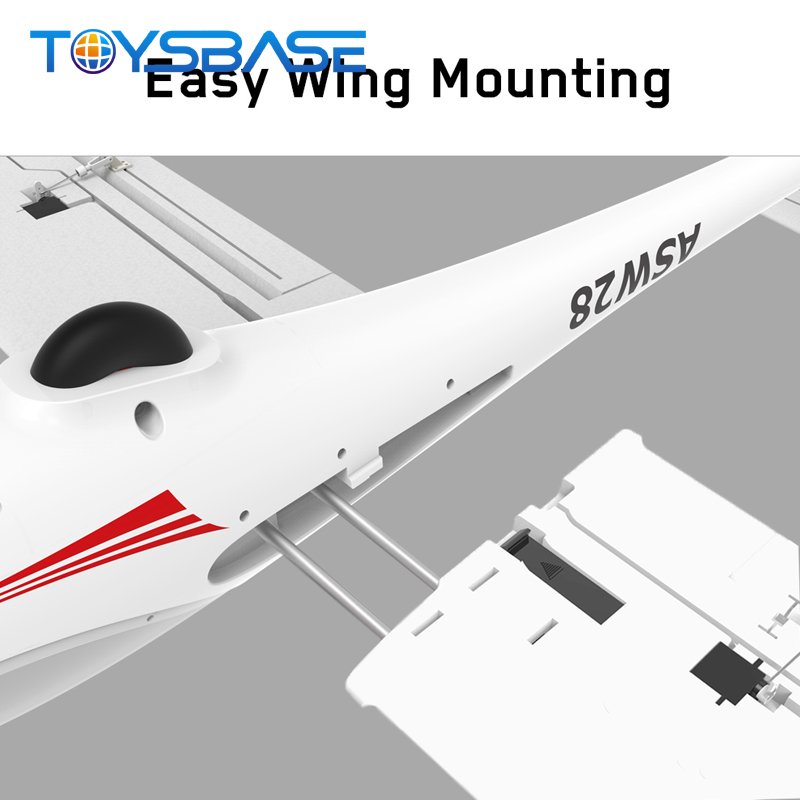 Brushless RC Plane Model Plastic Remote Control Glider Airplane