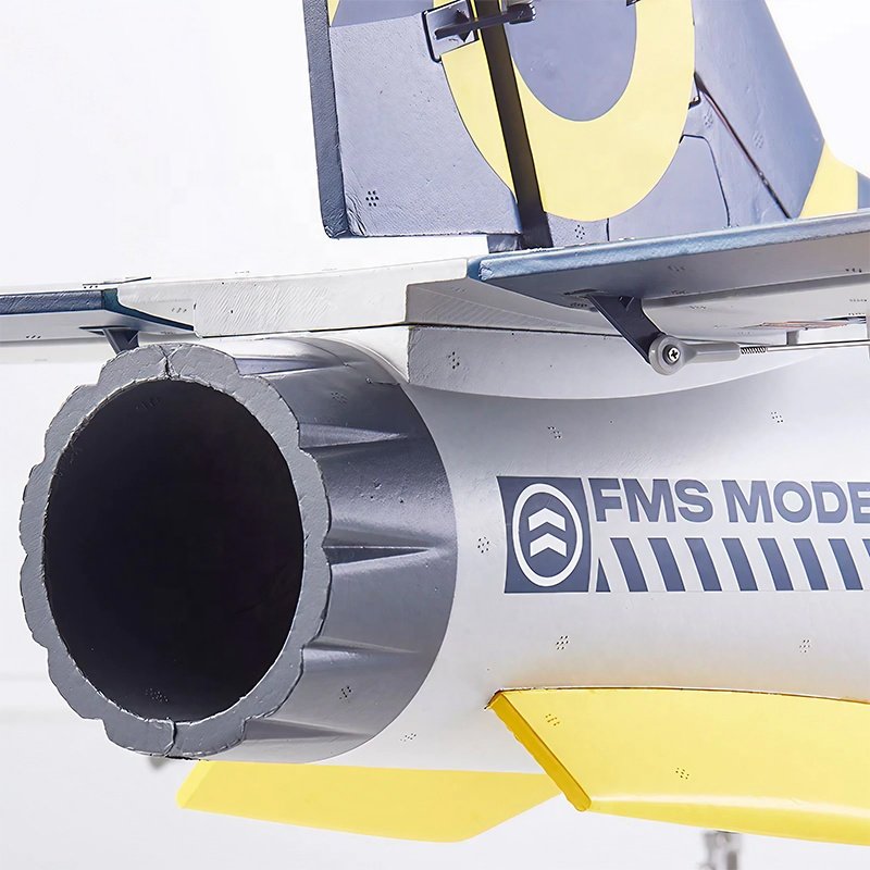 FMS 70mm Viper V2 EDF Jet PNP 15th Anniversary Electric RC Plane with CNC Metal Landing Gear High Speed Brushless Motor