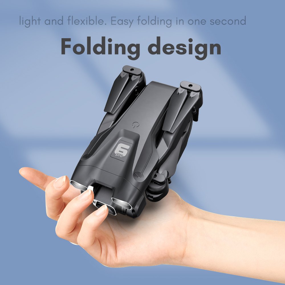 H66 Pro Drone 4K Professional HD -dual Camera Drone Mini Folding With Remote Control Aircraft Rc Helicopter Quadcopter UAVr