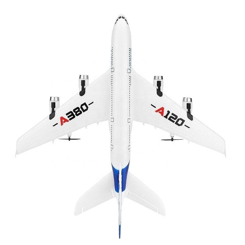 LaiNan A120 Airbus Three Channel Real Aircraft Push Back Dual Power Glider Aircraft Model Toys