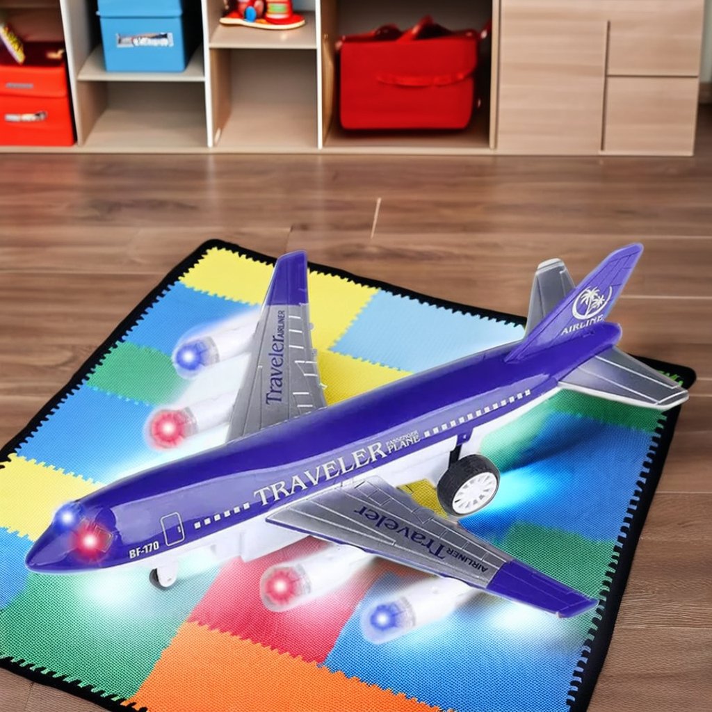 Plastic Remote Control Passenger Jet Aircraft 4 Channel Travel Airliner rc airplane toys air plane model rc plane toys