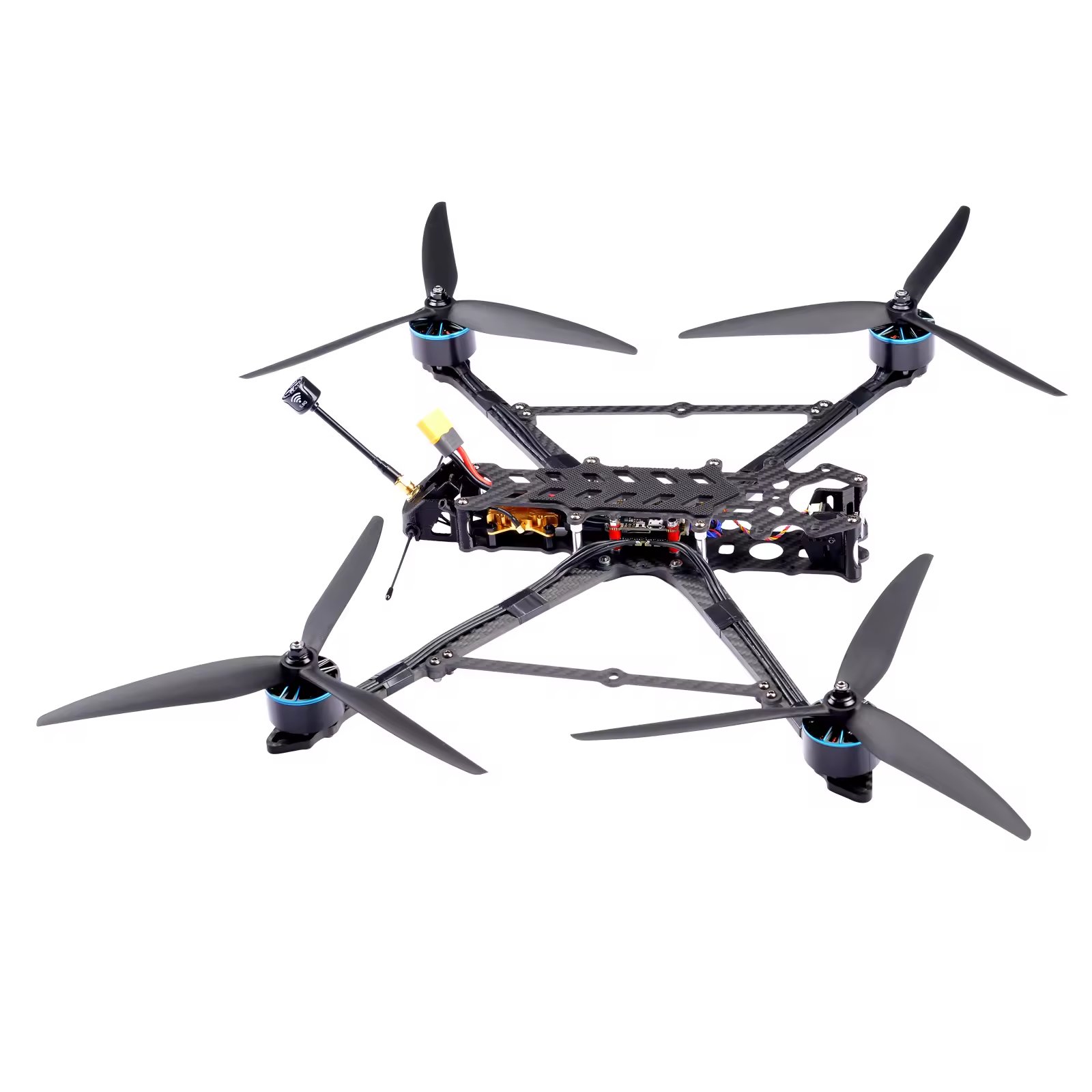 UFlight XL10 V6 6S 10 And 13 Inch FPV Racing Drone With 5kg 4kg Payload 3115 900kv Motor GPS Long Range 10km 20km 2.5w 3w VTX