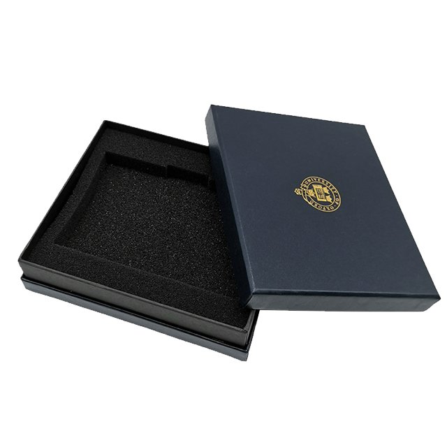 High Quality Private Branded Cardboard Square Lid And Base Box 2 Piece Lift-off Rigid Packaging Box For Cloth