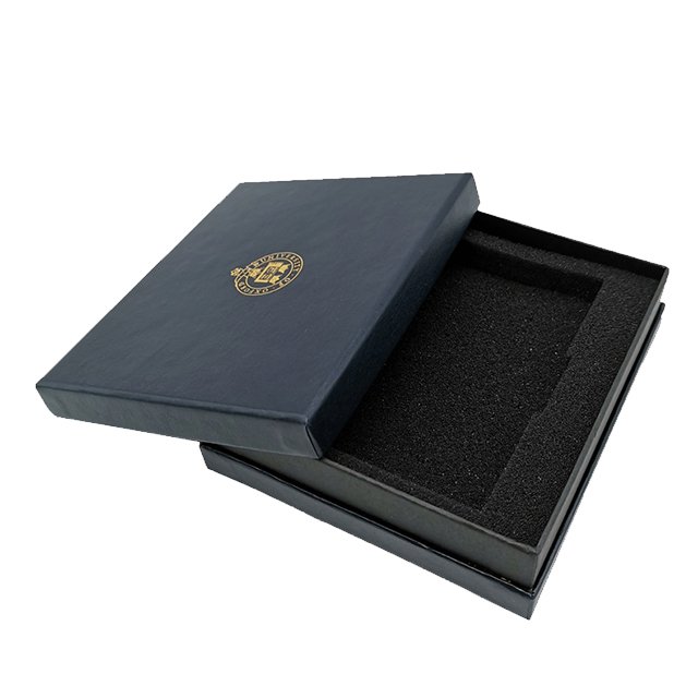 High Quality Private Branded Cardboard Square Lid And Base Box 2 Piece Lift-off Rigid Packaging Box For Cloth