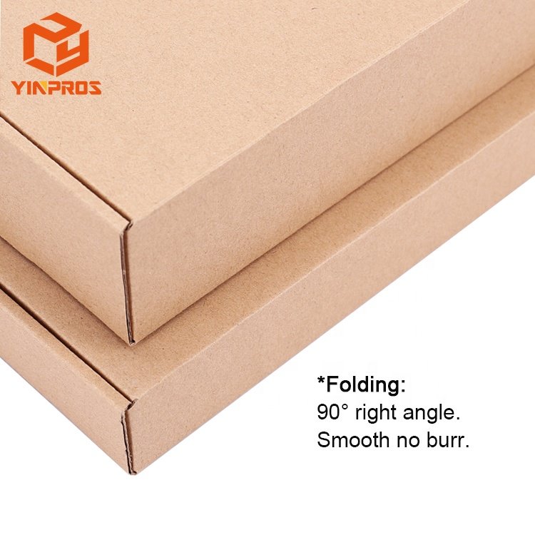 paper Shipping Boxes brown Corrugated Cardboard Box for Mailing Packing Literature Mailer Gift Boxes with Lids