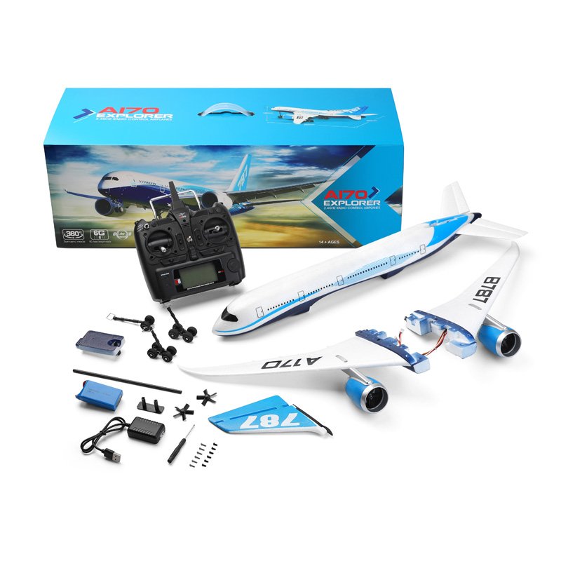 Wltoys Xk A170 RFT Aircraft 3D/6G Brushless EPO 787 Civil Rc Airplane