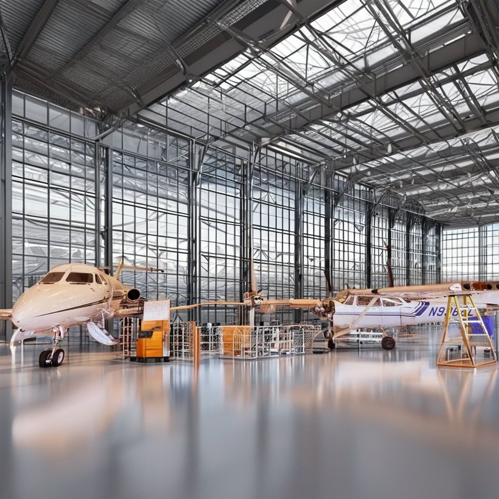 S-Aircraft Hangar for Private Jets and Planes Prefab Steel