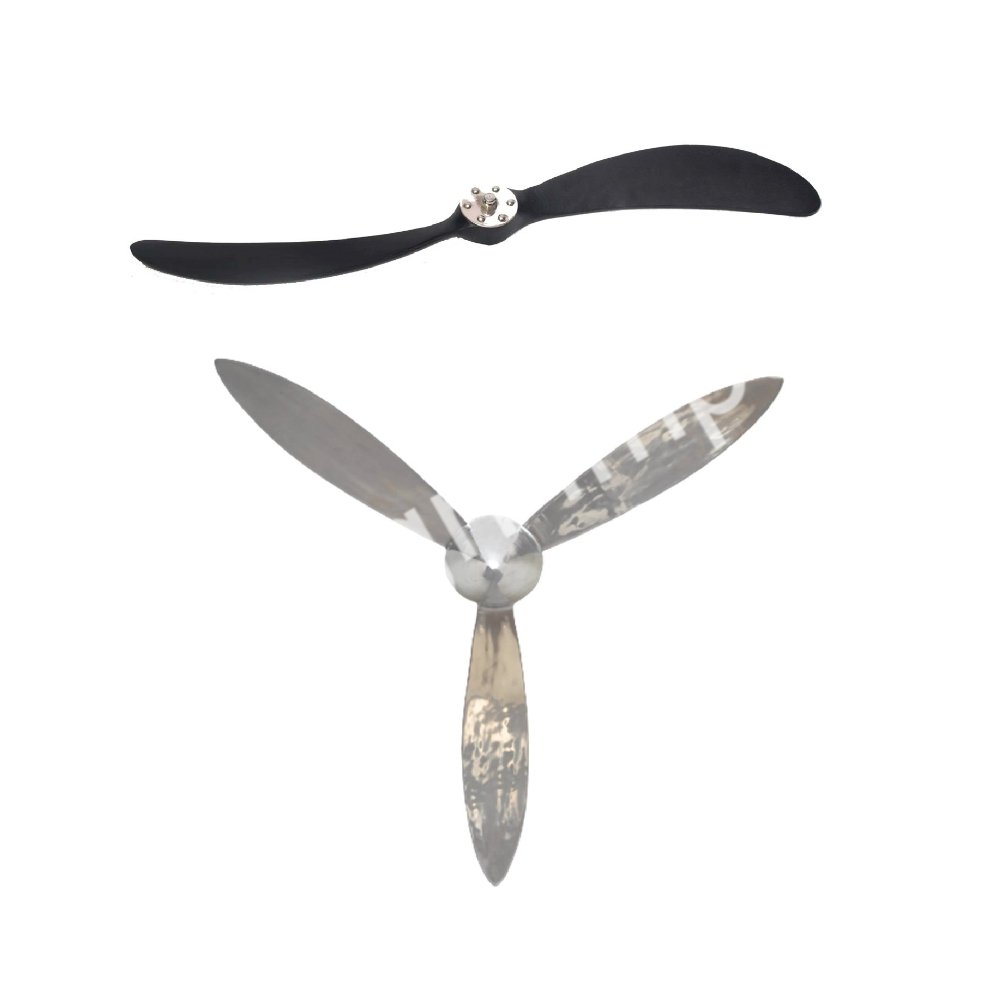 Black Finished Metal Propeller Super Selling Metal Portable Propeller Airplane Models Appliance Lowest Prices