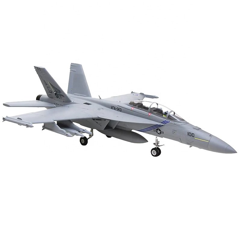 FMS 70mm F/A-18F Super Hornet EDF Jet PNP RC Plane Kit EPO with Shock Absorbing Landing Gear Electric Outdoor Foam Airplane 200M