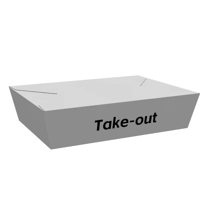 Manufacturers wholesale kraft paper box sushi rice takeout salad fast food packaging paper box kraft paper box