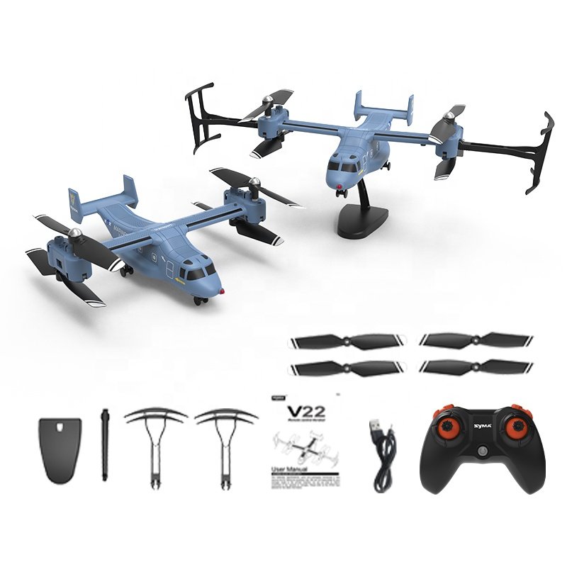SYMA V22 Leap Frog Flight Drone New Arrival Hot Sale Private Plane Aircraft Toy Kids Electric Power Outdoor USB Batteries