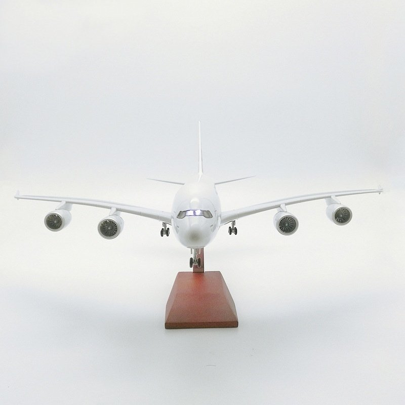 Ready To Ship Custom Livery Resin 47cm Passenger Planes For Sale Airplane Airbus Model A 380 Plane Model Light Aircraft Kit