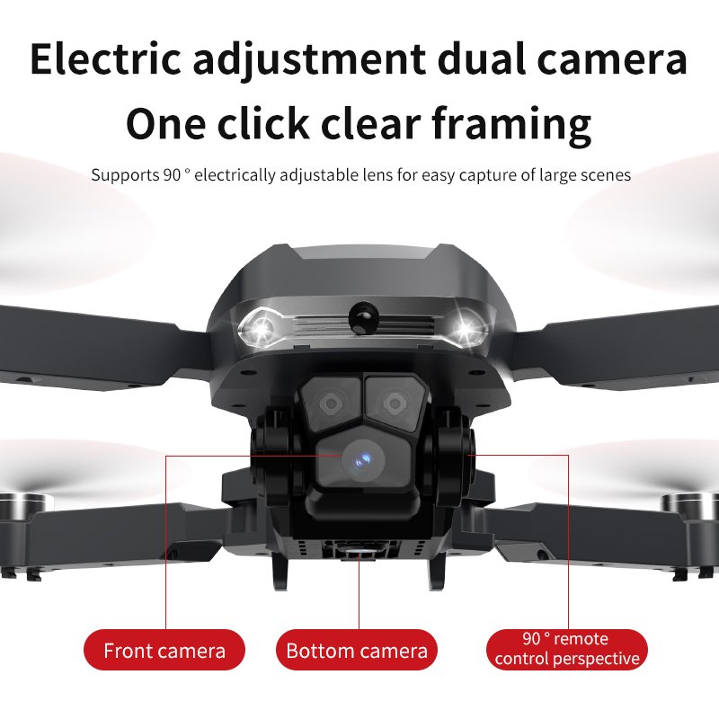 2024 New model obstacle avoidance aerial photography optical flow Brushless motor Mini drones Cheap With camera for beginners
