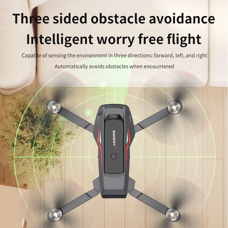 2024 New model obstacle avoidance aerial photography optical flow Brushless motor Mini drones Cheap With camera for beginners