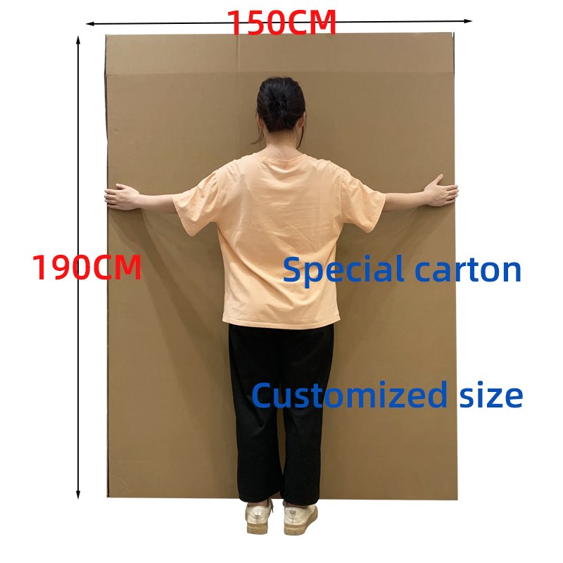 Customized Oversized corrugated packaging led TV refrigerators air conditioners large cardboard cartons boxes for shipping