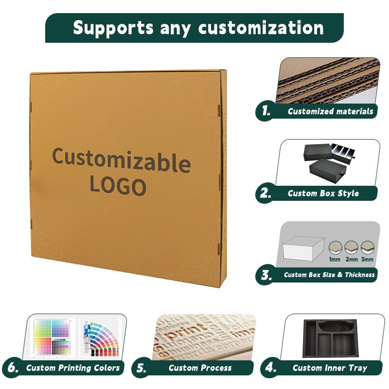 Customized Oversized corrugated packaging led TV refrigerators air conditioners large cardboard cartons boxes for shipping