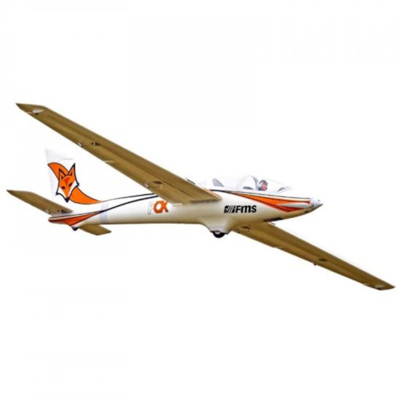 ARTF largest Wingspan foaming Glider FMS 3M FOX Aerobatic EP Glider PNP W/O TX/RX/BATT(XT90) Remote Control Electric Airplane