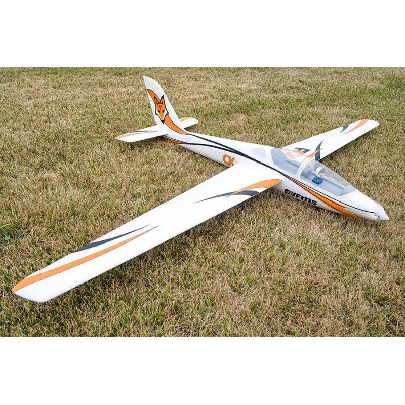 ARTF largest Wingspan foaming Glider FMS 3M FOX Aerobatic EP Glider PNP W/O TX/RX/BATT(XT90) Remote Control Electric Airplane